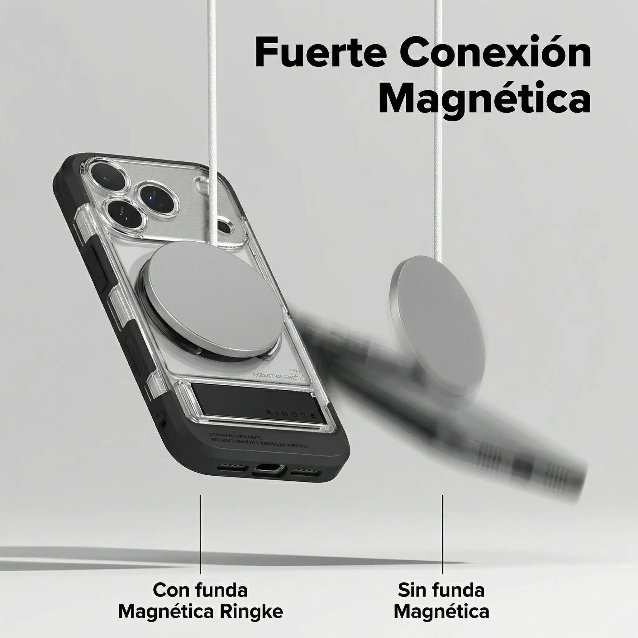 Case Ringke UX Magnetic iPhone 17 Pro - Clear