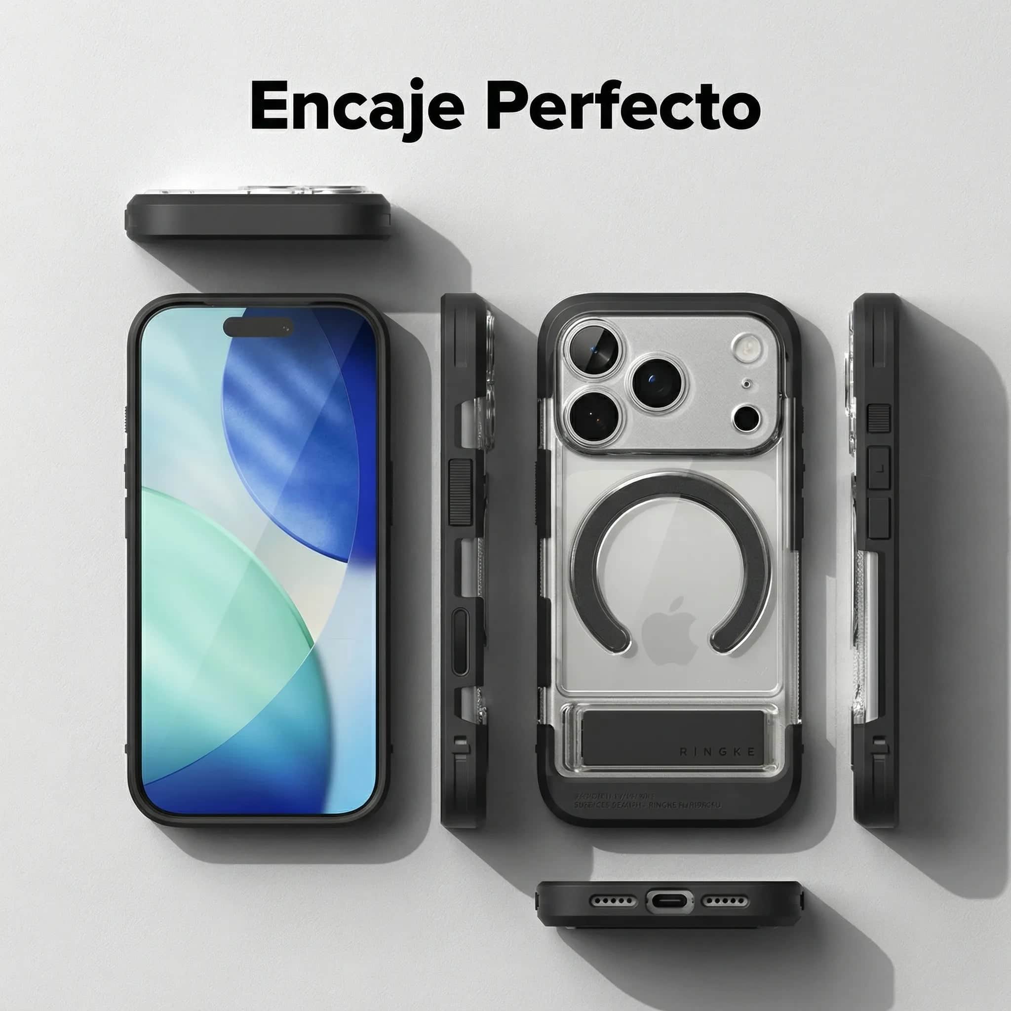 Case Ringke UX Magnetic iPhone 17 Pro - Clear