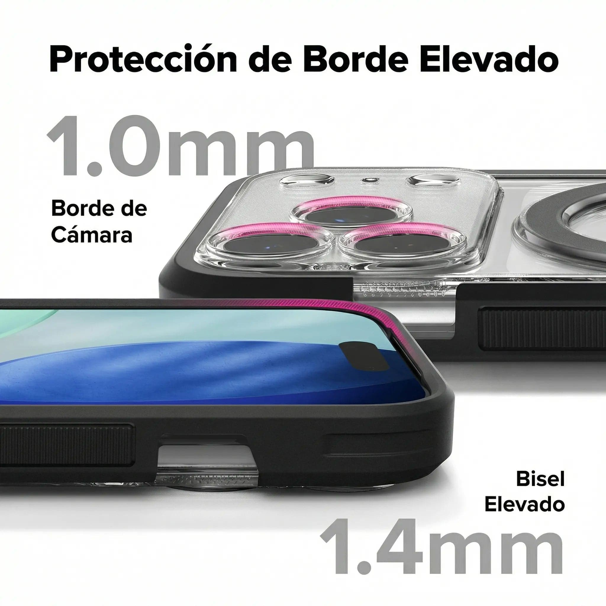 Case Ringke UX Magnetic iPhone 17 Pro - Clear