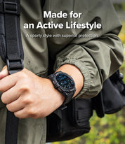Ringke Rugged Gear Galaxy Watch 8 (44mm) Case + correa - All Black