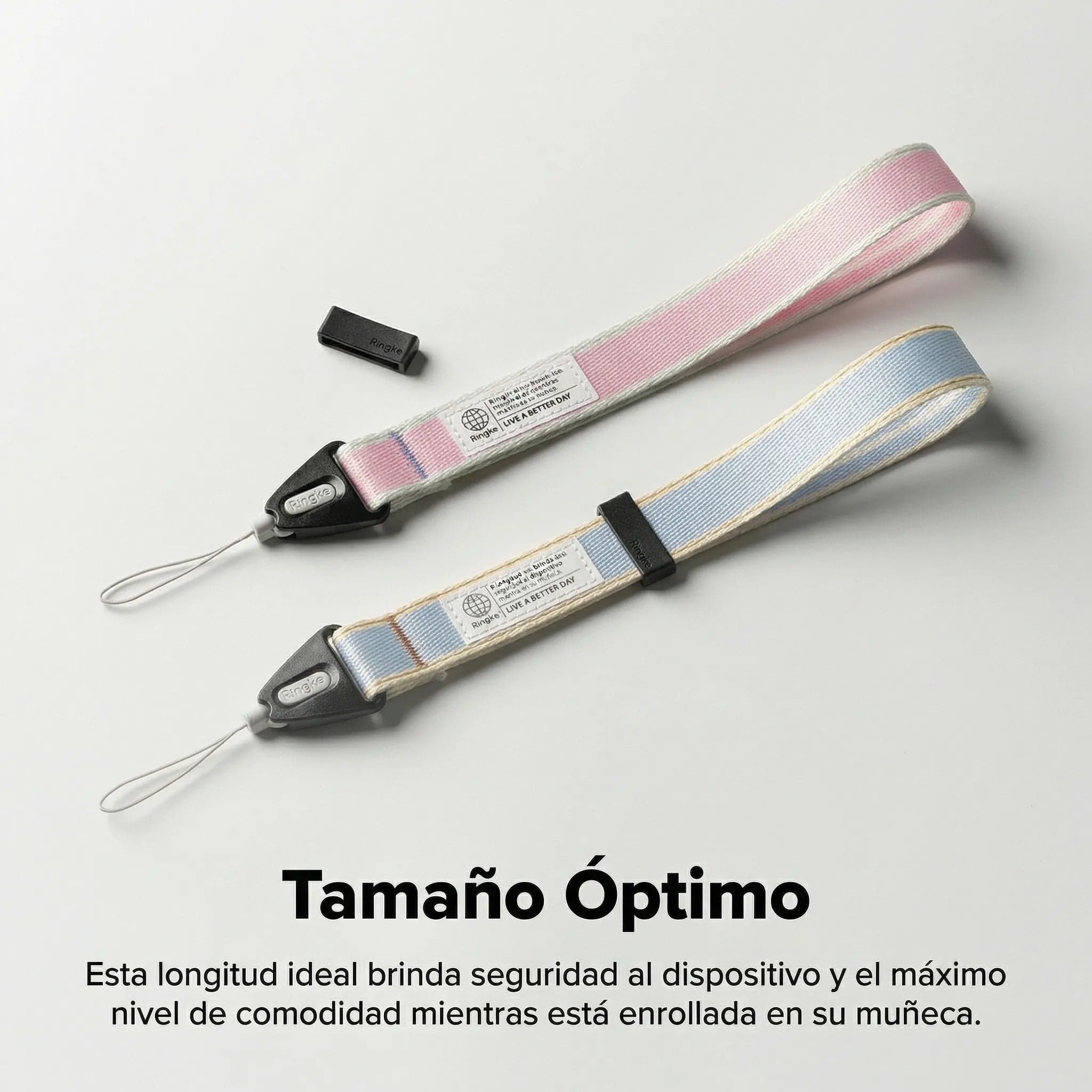 Correa Ringke Design Hand Strap - Stripe Pink