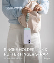 Correa Ringke Holder Link Puffer Finger Grip - Matcha Green
