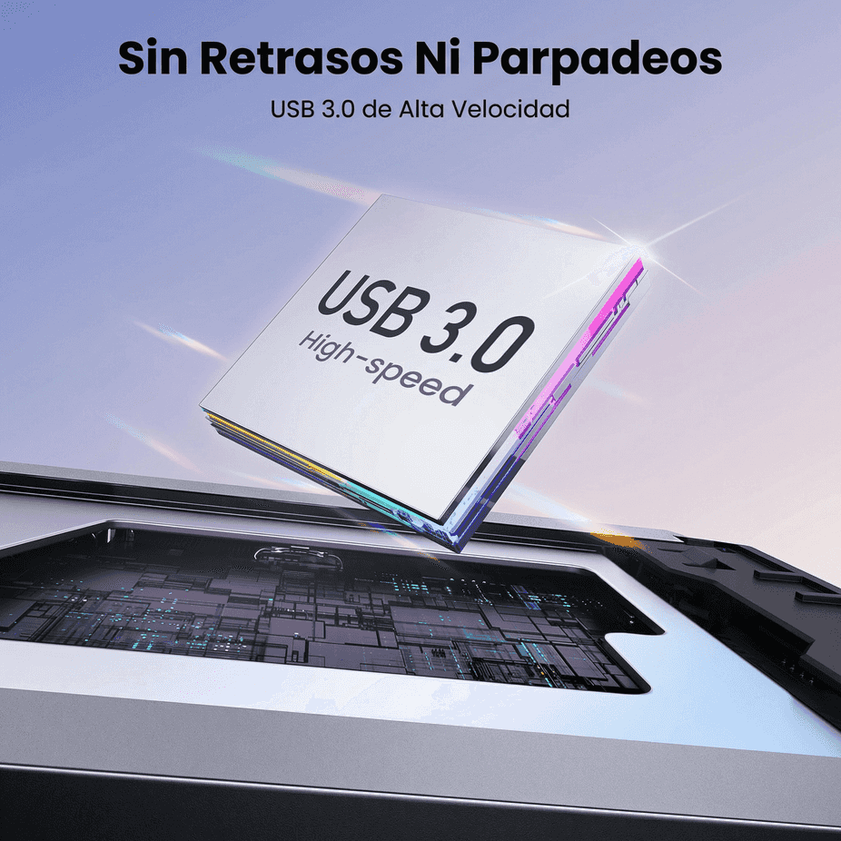 Capturador de Video UGREEN HDMI a USB 3.0 Dual HDMI, 4K@60Hz / 240Hz - 25173
