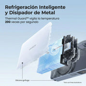 Power Bank MagFlow Magnético Inalámbrico UGREEN 10,000 mAh 25W - 65958B
