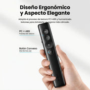 Puntero Presentador Láser UGREEN 2.4 GHz Alcance hasta 200m - 50654