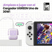 Cargador UGREEN Uno Robot GaN 30W USB-C - Purple