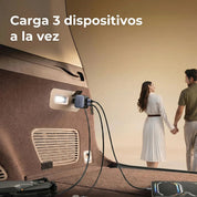 Cargador para auto UGREEN Nexode 60W con cable retráctil - 55212B