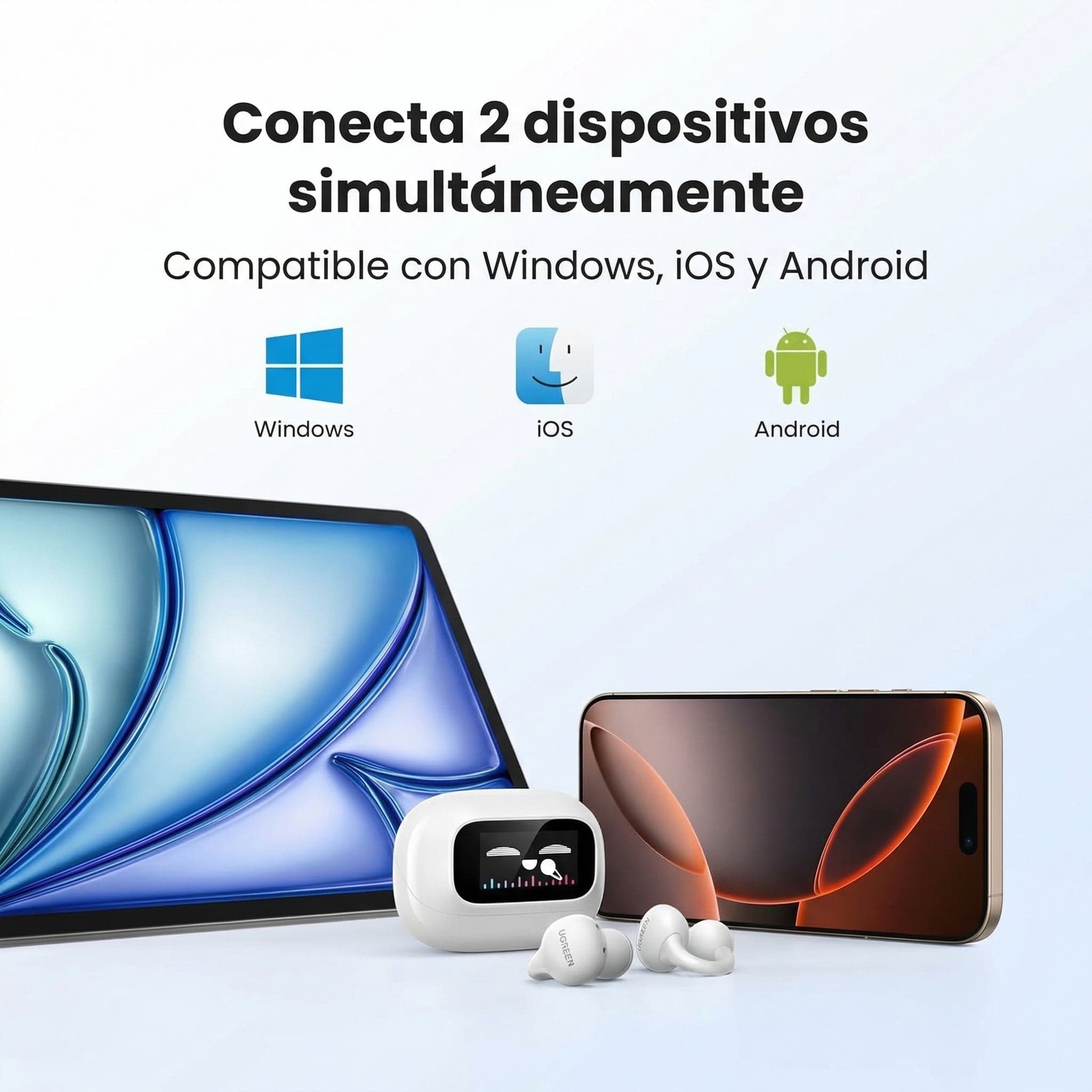 Audifonos Ugreen ClipBuds Magic True Wireless