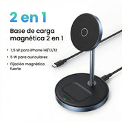 Cargador inalámbrico 2 en 1 UGREEN (90668)