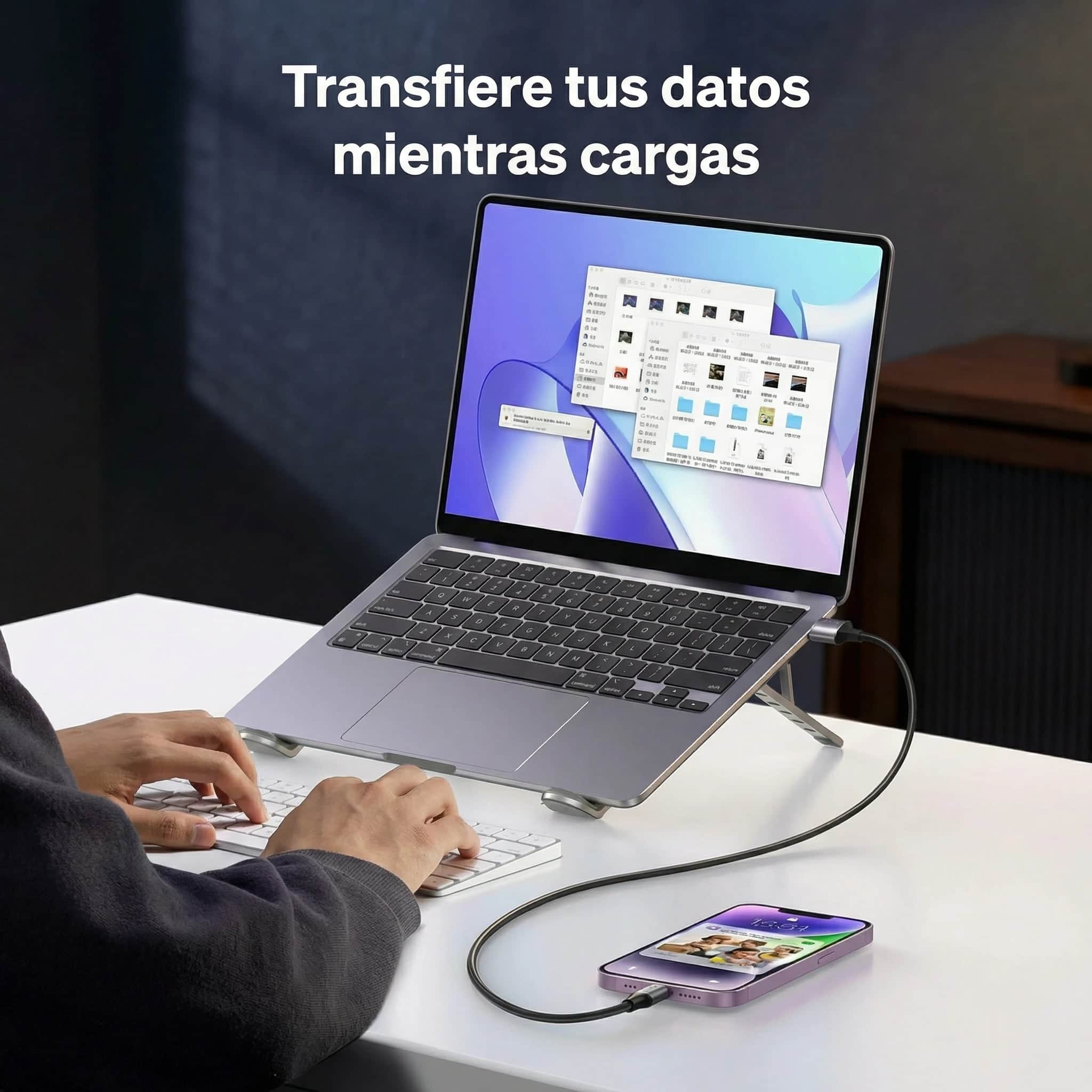 Cable UGREEN USB-A a Lightning 1M 12W (certificado) - 60156