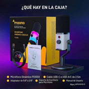 Maono Microphone PD100X RGB