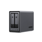UGREEN NASync DXP2800 - NAS 2 bahías 2.5GbE para hogar y oficina