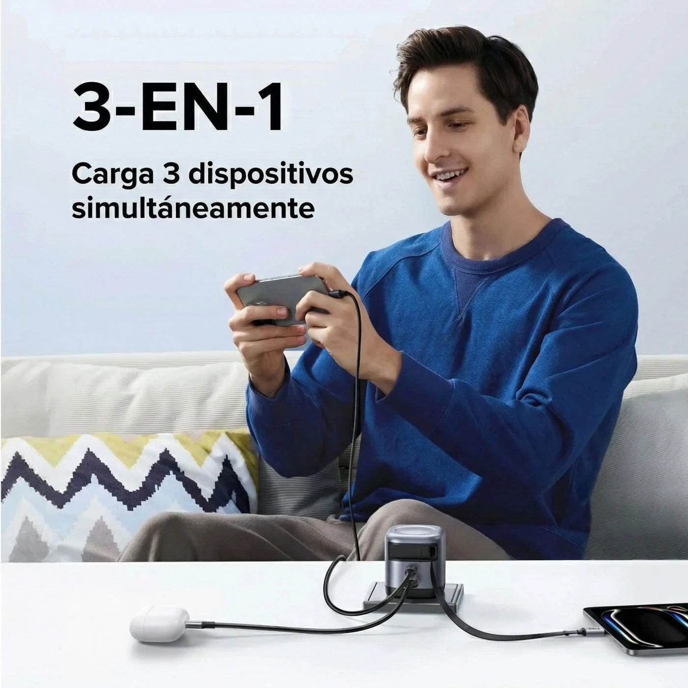 Cargador 45W GaN Retráctil USB-C PD 3.0 UGREEN