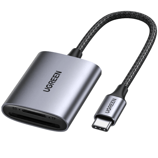 Lector de Tarjetas UGREEN 2 en 1 USB-C a SD/ Micro SD