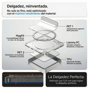 Case Spigen Ultra Hybrid Zero One Mag Fit Galaxy S26 Ultra (MagSafe) Qi2 - Black