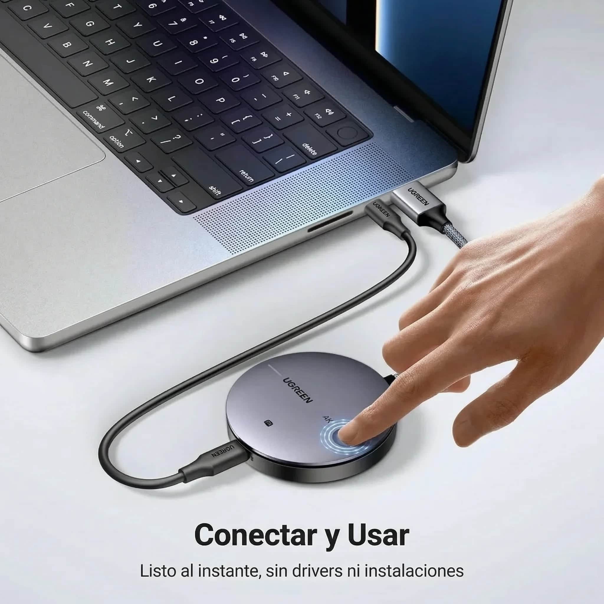 Kit Extensor HDMI Transmisor Receptor Inalambrico Ugreen 5G CM586 – 90909A