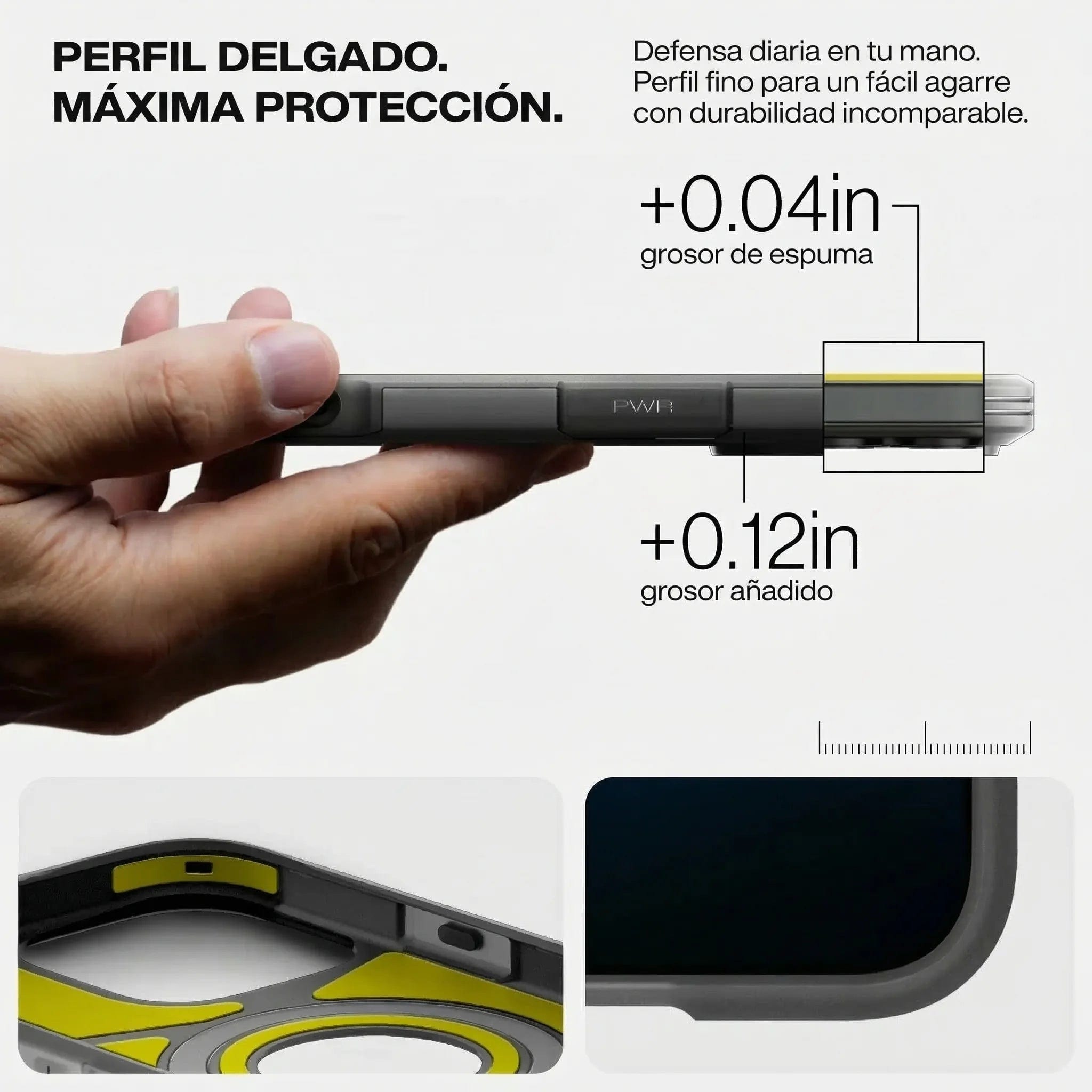 Case Spigen Tough Armor T AI + Control de Cámara iPhone 16 Pro Max (MagSafe)