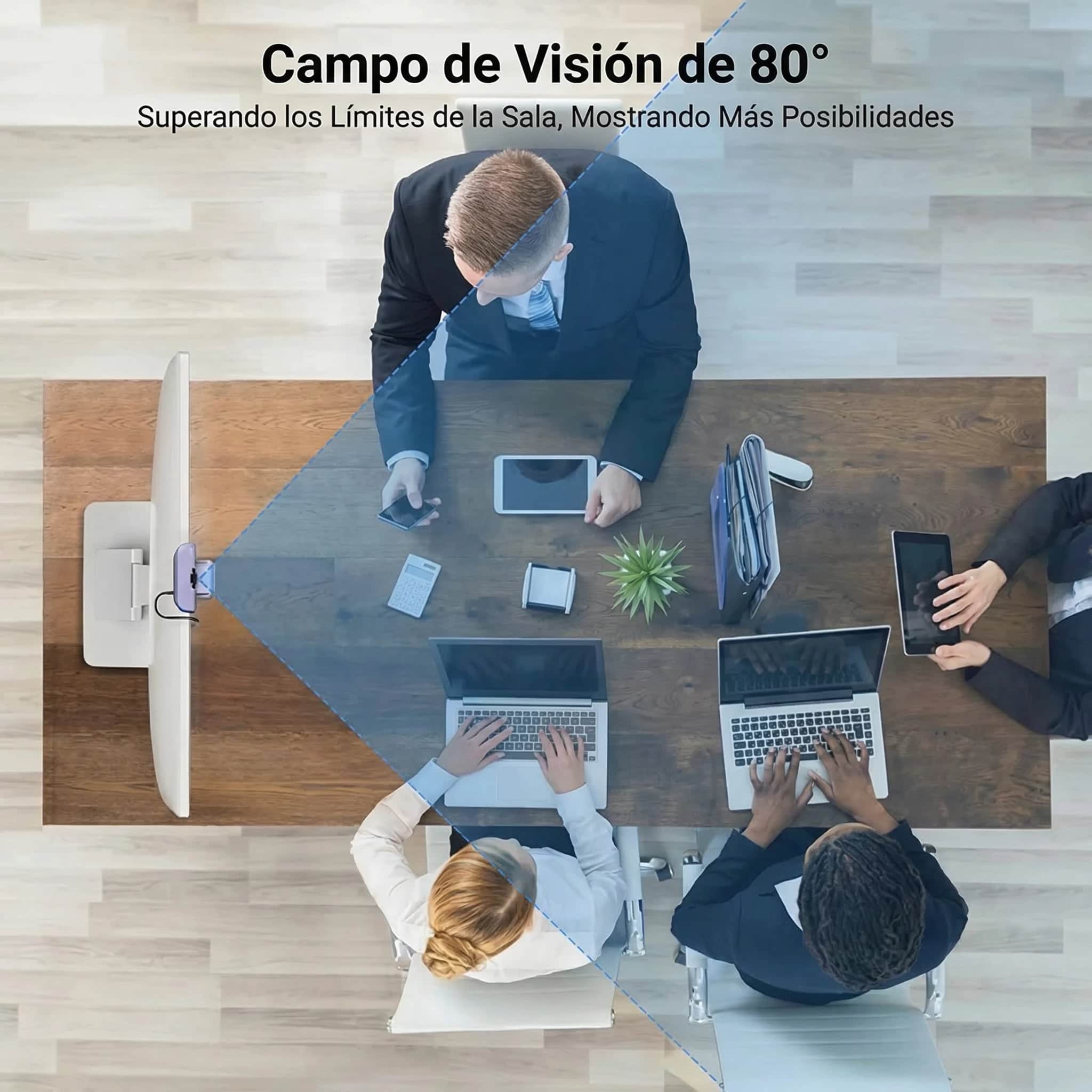 Camara Web Ugreen Cm717 Fhd 2K 30 Fps Negro 25442