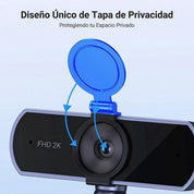 Camara Web Ugreen Cm717 Fhd 2K 30 Fps Negro 25442