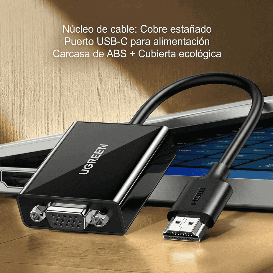 Convertidor Hdmi A Vga Ugreen 90813