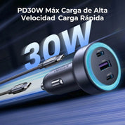 UGREEN 30W 3-Port Fast Car Charger – EC307 – 45843