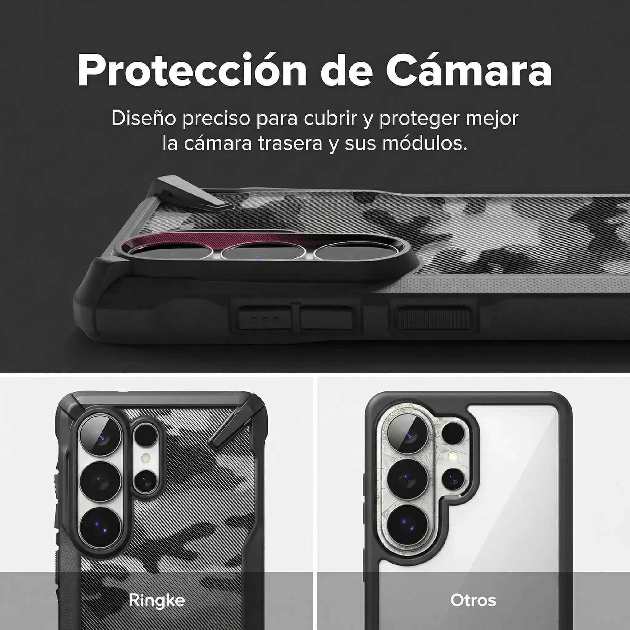 Case Ringke Fusion X Galaxy S26 Ultra - Camo Black