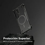 Case Ringke Fusion X Magnetic Galaxy S26 Ultra (MagSafe) - Black