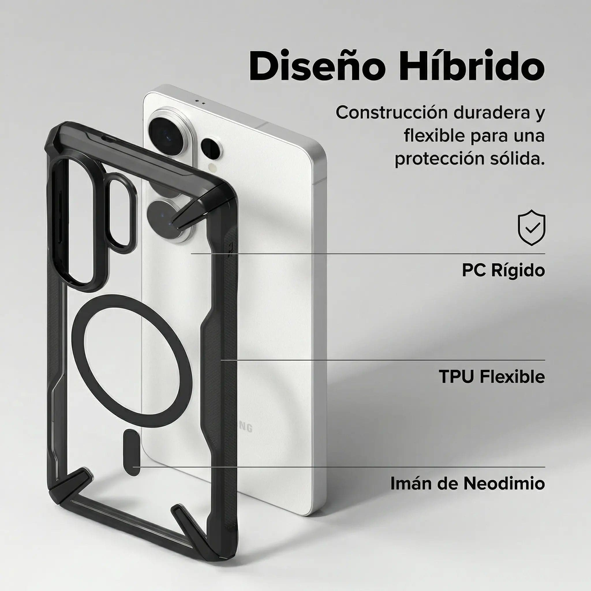 Case Ringke Fusion X Magnetic Galaxy S26 Ultra (MagSafe) - Black
