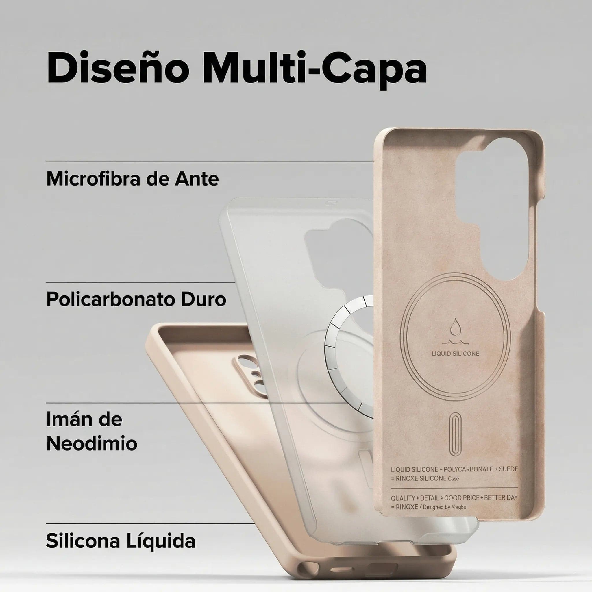 Case Ringke Silicone Magnetic Galaxy S26 Ultra (MagSafe)