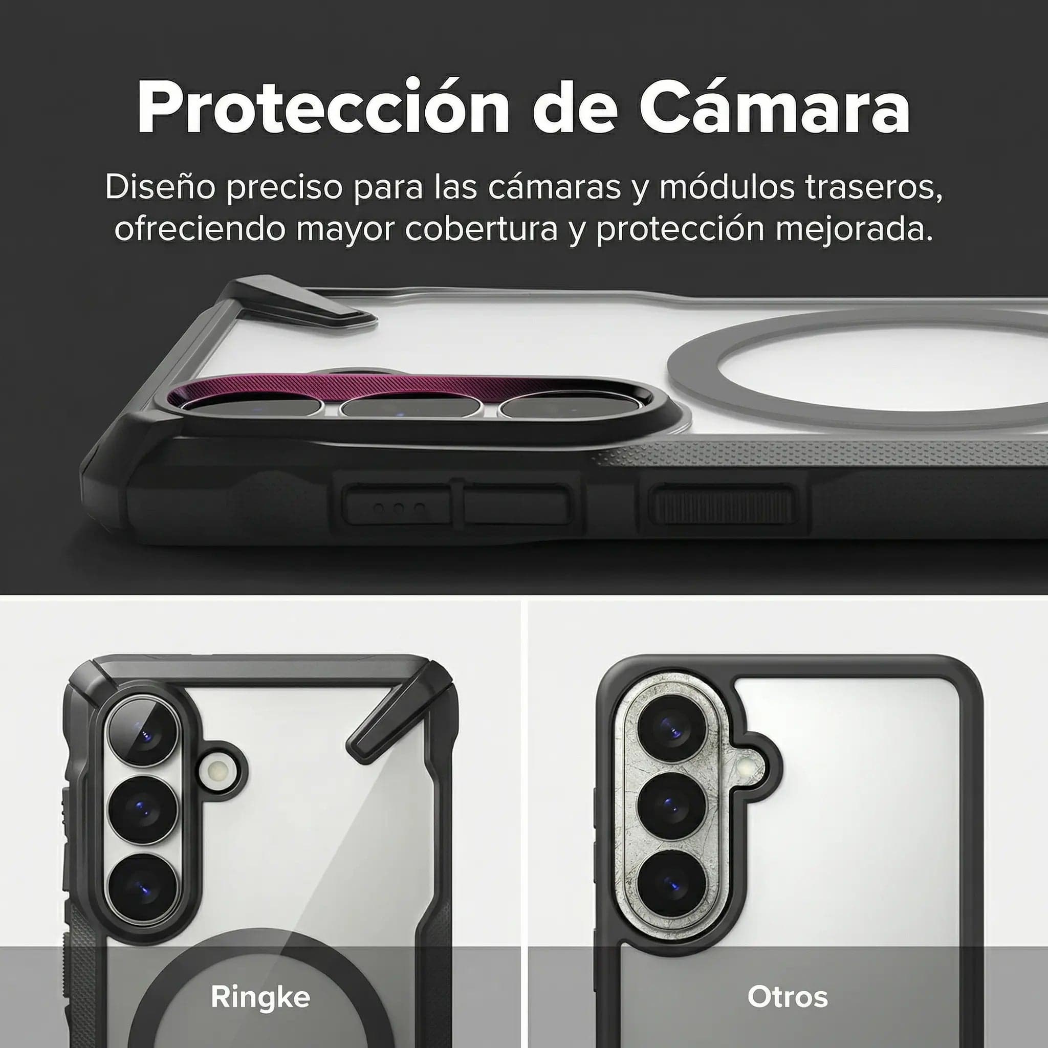 Case Ringke Fusion X Magnetic Galaxy S26 Plus (MagSafe) - Black