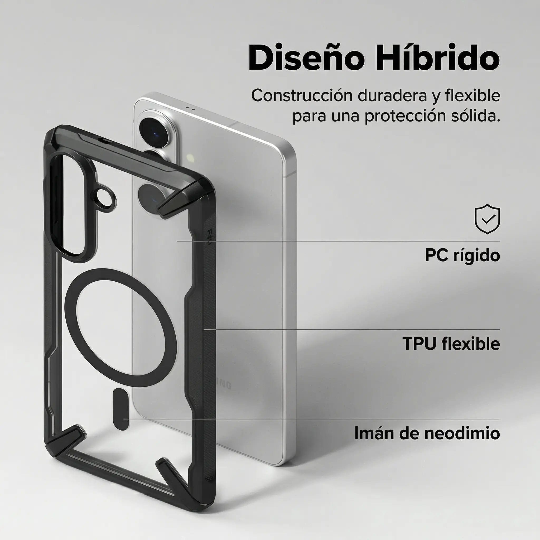 Case Ringke Fusion X Magnetic Galaxy S26 Plus (MagSafe) - Black