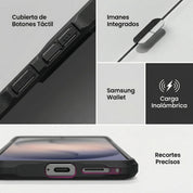 Case Ringke Fusion X Magnetic Galaxy S26 (MagSafe) - Black