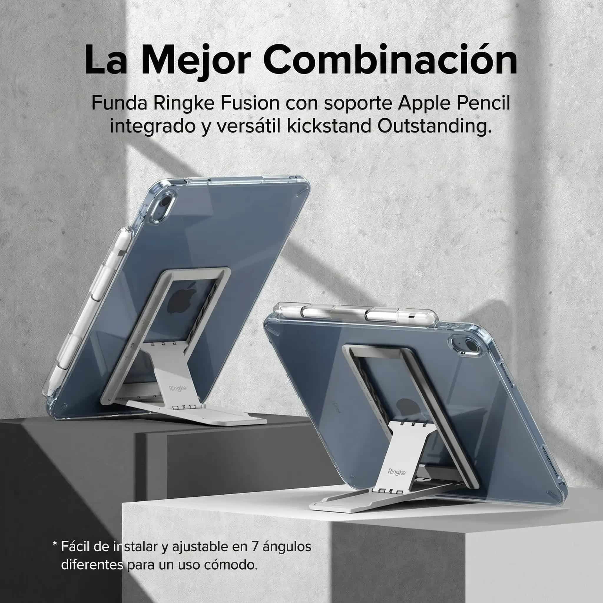 Case Ringke Fusion + Stand iPad (A16 2025) / (10th 2022)