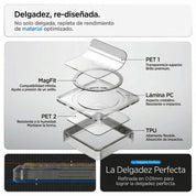 Case Spigen Ultra Hybrid Zero One Mag Fit Galaxy S26 (MagSafe) Qi2 - Black