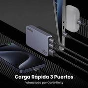 UGREEN Nexode Pro 65W 3-Port GaN Ultra-Slim iphone Charge 15817