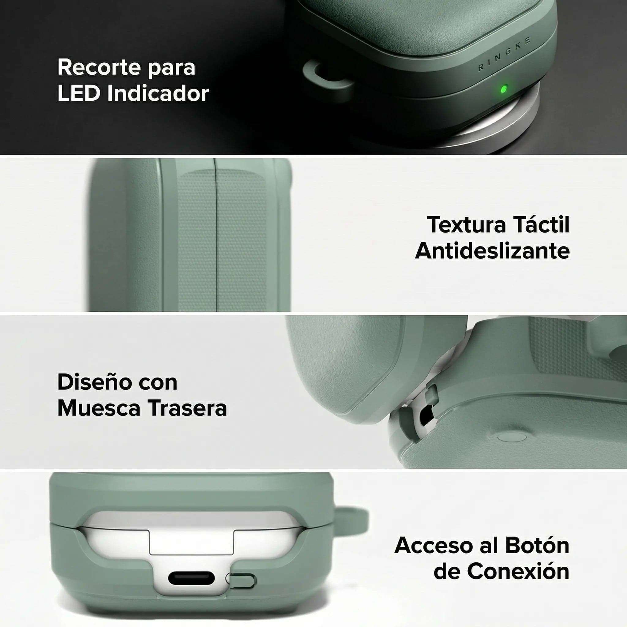 Case Ringke Onyx Magnetic Galaxy Buds 4 / 4 Pro (MagSafe)