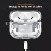 Case Spigen Ultra Hybrid AirPods Pro 3 (MagSafe) - Zero One White