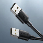 Cable UGREEN USB 2.0 A Male to A Male 1M 10W Black US102 - 10309