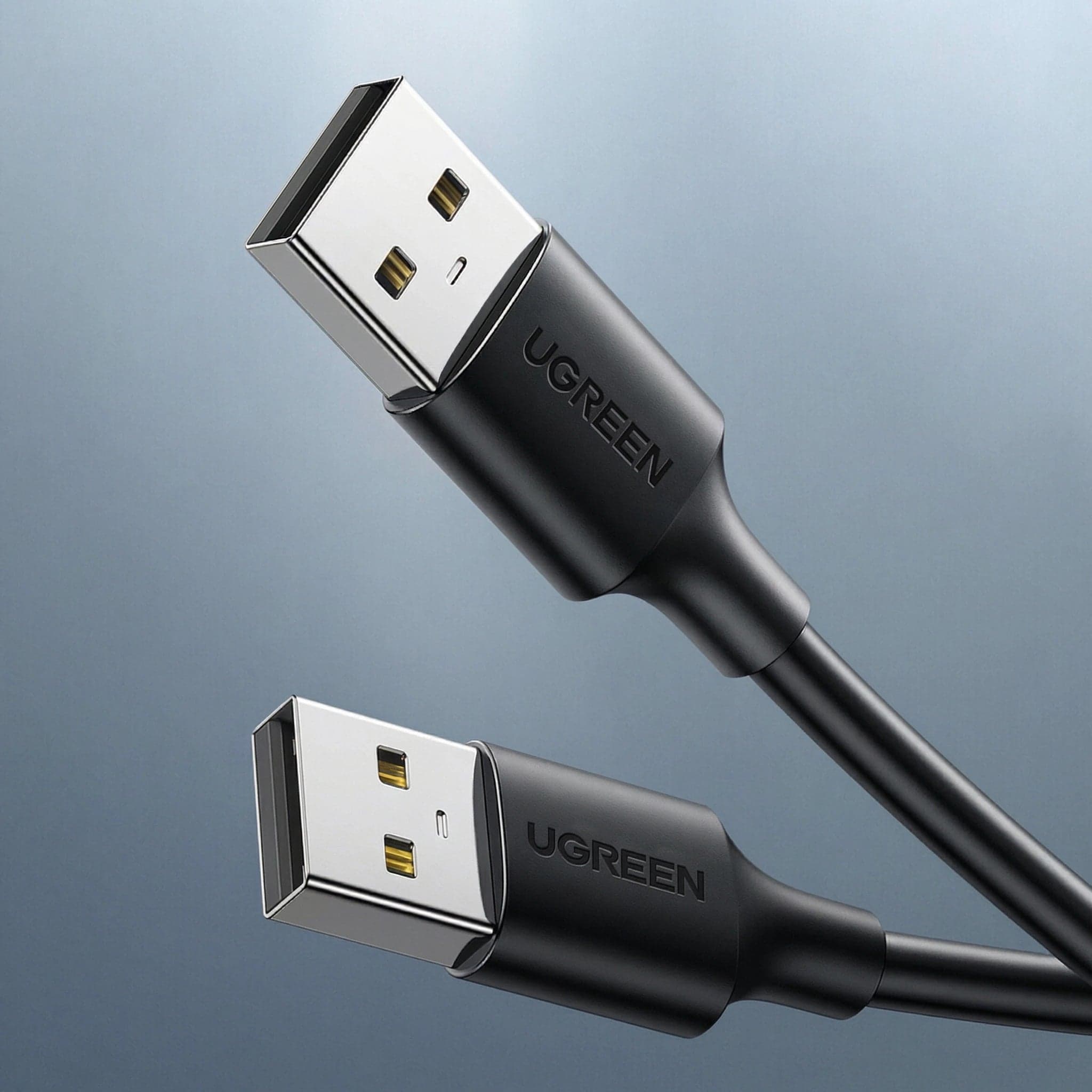 Cable UGREEN USB 2.0 A Male to A Male 1M 10W Black US102 - 10309