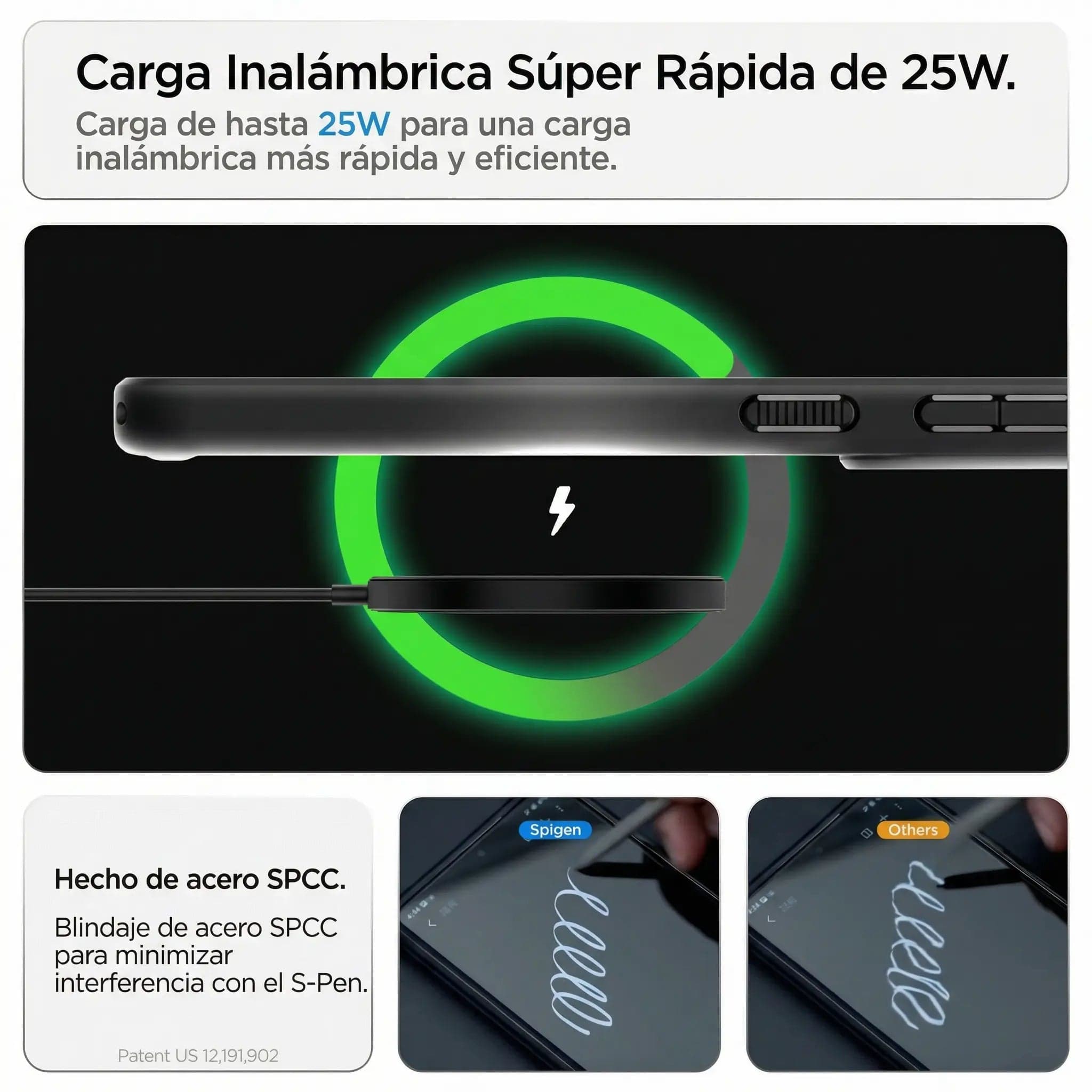 Case Spigen Ultra Hybrid Galaxy S26 Ultra (MagSafe) - Frost Black