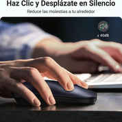 UGREEN mouse inalámbrico portátil MU001 silencioso y compacto