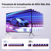 UGREEN capturadora HDMI a USB-A y USB-C 1080p 60Hz para streaming