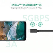 UGREEN cable extensor USB-C 1M 10Gbps PD 100W