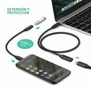 UGREEN cable extensor USB-C 1M 10Gbps PD 100W
