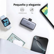 UGREEN mini power bank 5000mAh 22.5W de 2 puertos