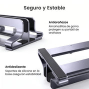 UGREEN Soporte Vertical Doble Para Laptop / Tablet De Escritorio