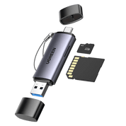 UGREEN Lector De Tarjetas SD / MicroSD USB-C y USB-A