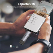 UGREEN Lector De Tarjetas SD / MicroSD USB-C y USB-A