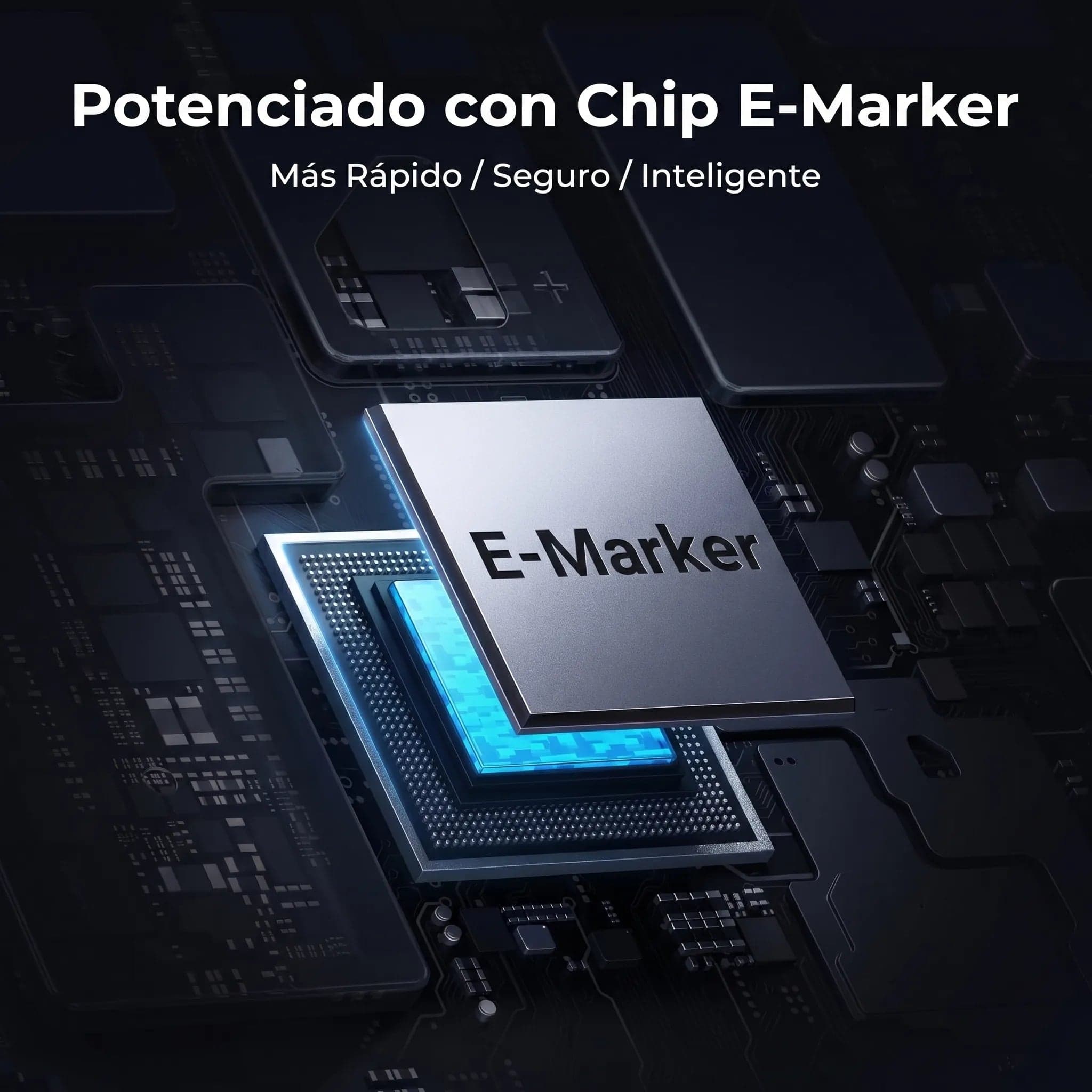 UGREEN Cable USB-C 1M 240W Con Pantalla Digital Para Carga Rápida
