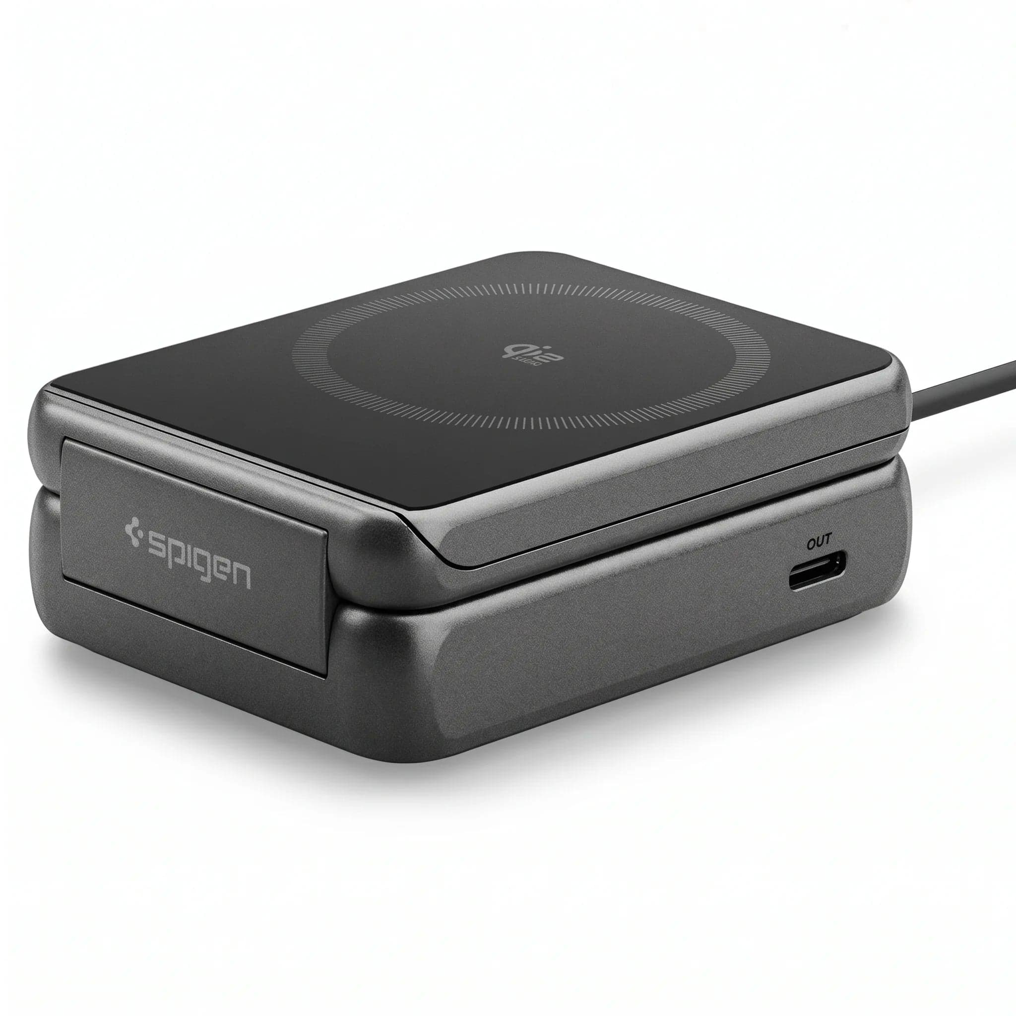 Spigen Cargador Inalámbrico Magnético 2 En 1 Qi2.2 25W